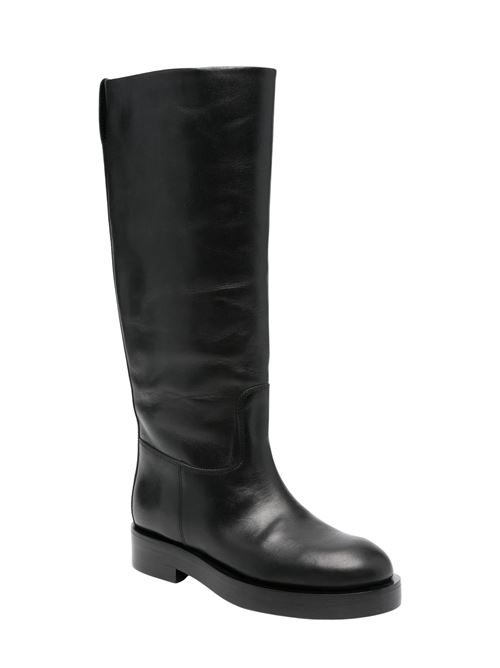 Stivali flat in nappa PARIS TEXAS | PX1680XLTVTBLACK